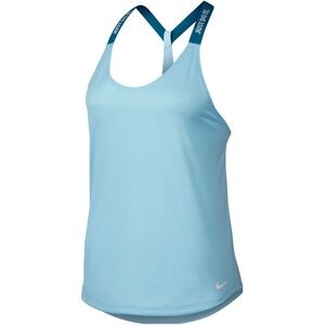 Women’s NIKE Dry Elastika Tank Top XL Blue